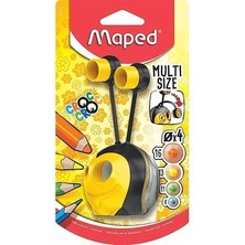 Maped Croc Croc Çift Delikli 4 Çaplı Kalemtraş Blister (1 Adet) 017810
