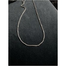 Lunays Paslanmaz Çelik Küp Kral Model Kolye 2 ml Unisex 60 Sm