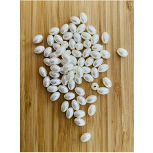 öztürk Barok Takı Inci. Arpa Modeli. 25GR. Tahmini 70 Adet Civarında. Krem.
