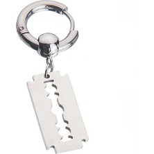 İdol Avm Büyük Sallanan Jilet Erkek Küpe Çelik Takı W P24 T5