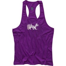 Bluu Bearx Fitness Gym Tank Top Sporcu Atleti