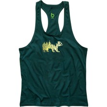 Bluu Bearx Fitness Gym Tank Top Sporcu Atleti