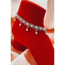Agai Silver Seyrek Kişniş Model Telkari El Işçiliği Gümüş Halhal