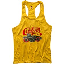 Bluu Chopper Fitness Gym Tank Top Sporcu Atleti