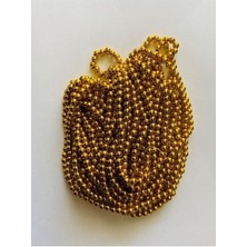 Nazarone No:6 Altın Sarı Metalik Dizi Inci. 1 Dizi Takriben 115-125 Adet