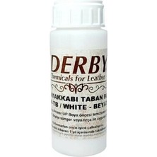 Derby Beyaz Spor Ayakkabı Alt Taban Boyası 100 ml