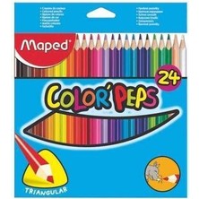 Maped Color Peps Kuru Boya Kalemi 24 Renk 3154141832246