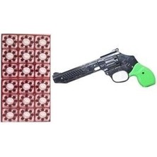 Kapsüllü Pat Pat Silah 8 Li Kapsül Tabancası Oyuncak 1 Adet Mermi Büyük Boy