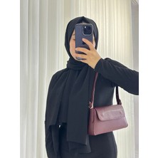 ZM Collection Bag Shopping Bordo Kadın Sade Şık El ve Kol Çantası