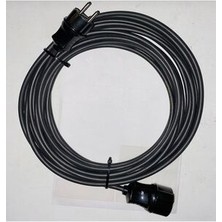 Kelda 50 mt Uzatma Kablosu 3x2,5 Ttr Siyah Cca Hazır