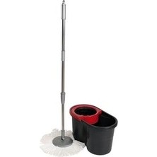 Ddatelier Temizlik Kova Paspas Seti Döner Başlıklı Mop - Döner Başlıklı Temizlik Seti