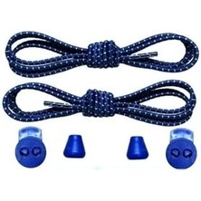 Mater 100 cm Akıllı Spor Ayakkabı Bağcık Lacivert