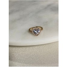 Lumiere Accessoire Ayarlanabilir Kalp Yüzük