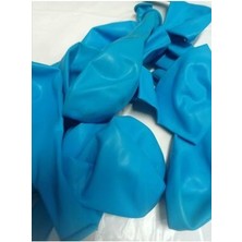 Asöy Pastel Açık Mavi Balon 10 Adet Standart Boy 30 cm Pastel Renkli Parti Balonu Doğum Günü