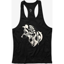 Bluu Mandalaw Fitness Gym Tank Top Sporcu Atleti