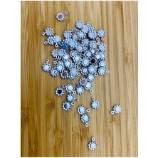 öztürk Oya, Abiye, Halhal, Bileklik, Kolye Vb. Pleksi Metalik Kaplama Plastik El Işleme Pul. 20GR.