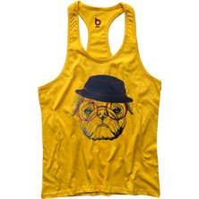 Bluu Curiouscool Fitness Gym Tank Top Sporcu Atleti