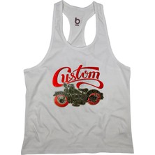 Bluu Chopper Fitness Gym Tank Top Sporcu Atleti