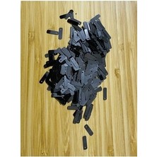 öztürk Oya, Halhal, Havlu, Halay Mendili, Abiye El Işleme Akrilik Plastik Kaplama Baget Pul. Antrasit.