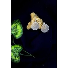 Agai Silver Damla Model Telkari El Işçiliği Gümüş Küpe