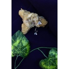 Agai Silver Tek Taş Model Zirkon Taşlı Gümüş Küpe