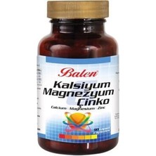 Balen Kalsiyum Magnezyum Çinko Kapsül - 90 Kapsül x 709 Mg
