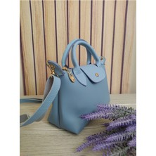 Bilgece Moda Çanta, Yeni Sezon El Çantası, Fermuarlı Omuz Askılı Pu Deri Çanta, Casual Style Bag