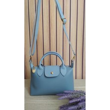 Bilgece Moda Çanta, Yeni Sezon El Çantası, Fermuarlı Omuz Askılı Pu Deri Çanta, Casual Style Bag