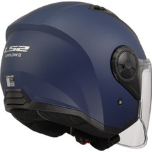 LS2 LS2AIRFLOW 2 Mat Navy Mavi Yarım Kask
