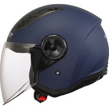 LS2 LS2AIRFLOW 2 Mat Navy Mavi Yarım Kask