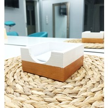 Mile Concept Masaüstü Dekoratif Beton Bloknotluk 10 x 10 cm Inci Bakır