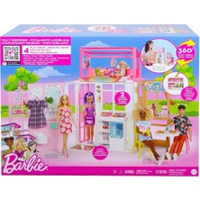 Angel Of Life  HCD47 Barbie'nin Taşınabilir Portatif Evi