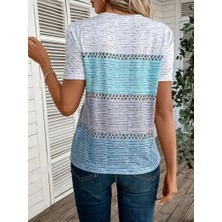 Amor İç Giyim Kadın Kısa Kollu V Yaka Süprem T-Shirt