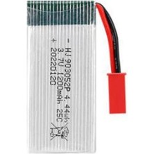 Profisher Lipo Pil 3.7V 1200MAH 25C Dron ve Rc Model Batarya Jst Red Soket