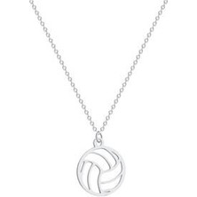 Agai Silver Voleybol Topu Gümüş Kolye