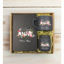 Bk Gift Kişiye Özel İsimli Dtf Anne Temalı Hediye Seti