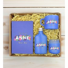 Bk Gift Kişiye Özel İsimli Dtf Anne Temalı Hediye Seti