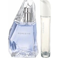 Avon Perceive Edp 50 Ml + Purblanca Edt 50 Ml Kadın Parfüm  Seti