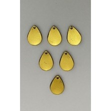 öztürk Oya, Abiye, Halhal, Bileklik, Kolye Vb. Pleksi Metalik Kaplama (Kalın) Plastik El Işleme Pul. 20GR.