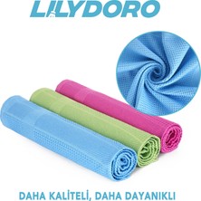 Lilydoro (3'lü) (40 x 40) Sihirli Bez ,Mikrofiber Temizlik Bezi - Cam, Ayna, Mutfak, Tezgah, Ocak Çok Amaçlı Temizlik Bezi