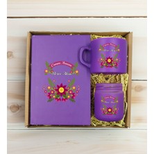 Bk Gift Kişiye Özel İsimli Dtf Anne Temalı Hediye Seti