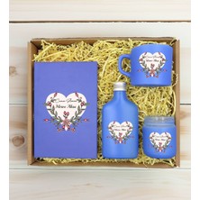 Bk Gift Kişiye Özel İsimli Dtf Anne Temalı Hediye Seti