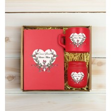 Bk Gift Kişiye Özel İsimli Dtf Anne Temalı Hediye Seti