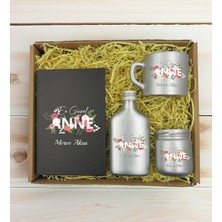Bk Gift Kişiye Özel İsimli Dtf Anne Temalı Hediye Seti