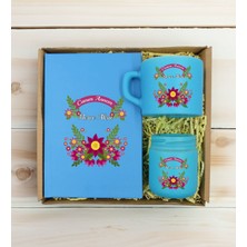 Bk Gift Kişiye Özel İsimli Dtf Anne Temalı Hediye Seti