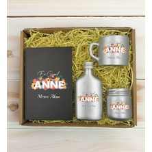Bk Gift Kişiye Özel İsimli Dtf Anne Temalı Hediye Seti