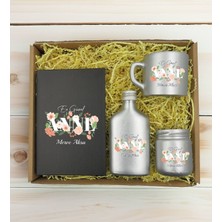 Bk Gift Kişiye Özel İsimli Dtf Anne Temalı Hediye Seti