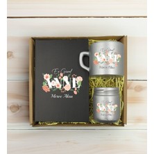 Bk Gift Kişiye Özel İsimli Dtf Anne Temalı Hediye Seti