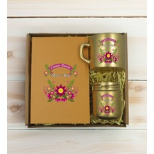Bk Gift Kişiye Özel İsimli Dtf Anne Temalı Hediye Seti