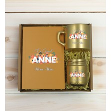 Bk Gift Kişiye Özel İsimli Dtf Anne Temalı Hediye Seti